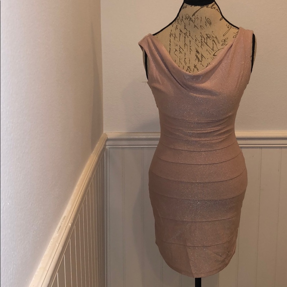 Bandage dress.